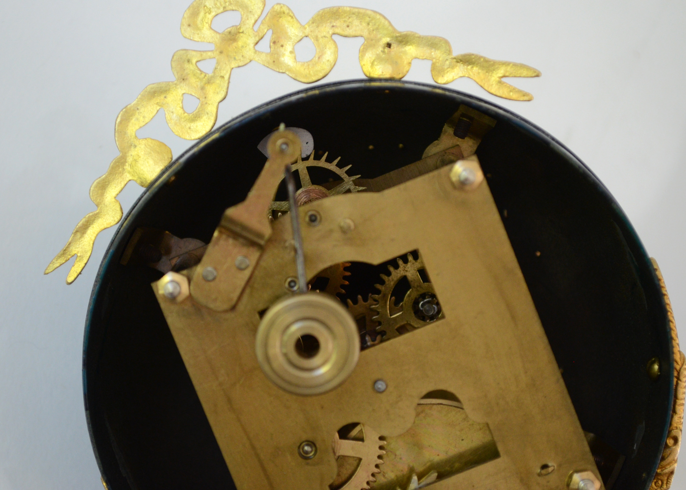 Double Swing Arm Clock Featuring Two Women EBTH